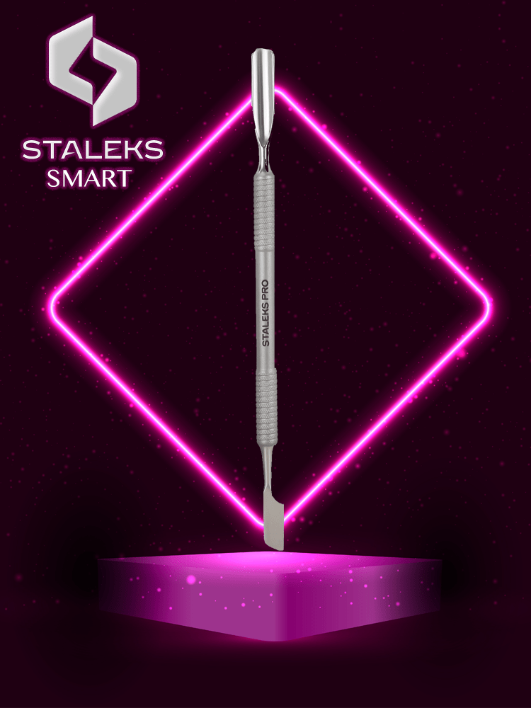 Staleks Best Empujador de cutículas Smart 50, tipo 5: empujador y removedor redondeado
