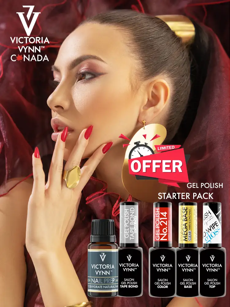 Kit de inicio de esmaltes en gel Victoria VYNN