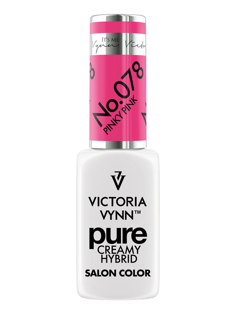 Las uñas rosas más lindas: Victoria VYNN Pure Creamy Hybrid 078 Pinky Pink