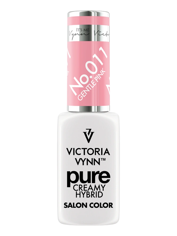 Ongles en gel rose très délicats Victoria VYNN Pure Creamy Hybrid 011 Gentle Pink