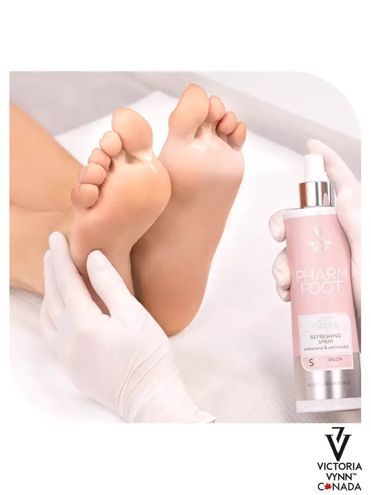 Pharm Foot, le meilleur spray antibactérien pour les pieds « Septi Starter », 300 ml