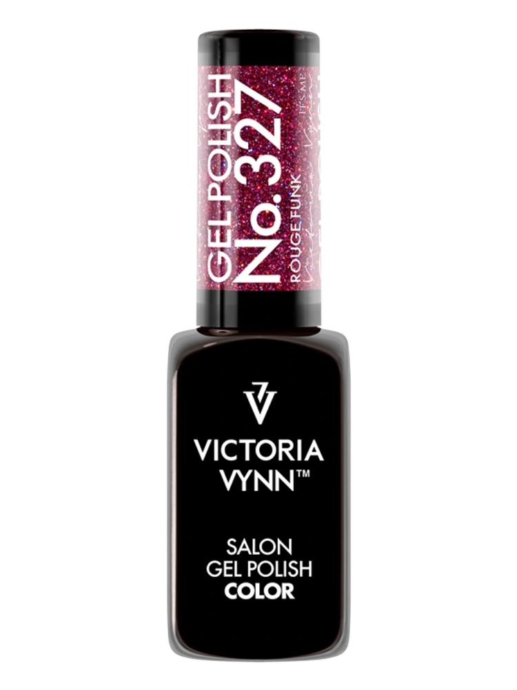 Esmalte de gel disco reflectante Victoria VYNN 327 Rouge Funk