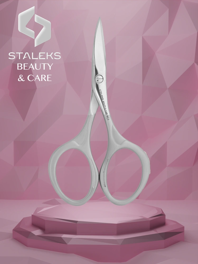 STALEKS BEAUTY & CARE Ciseaux à cuticules incurvés 10, type 1