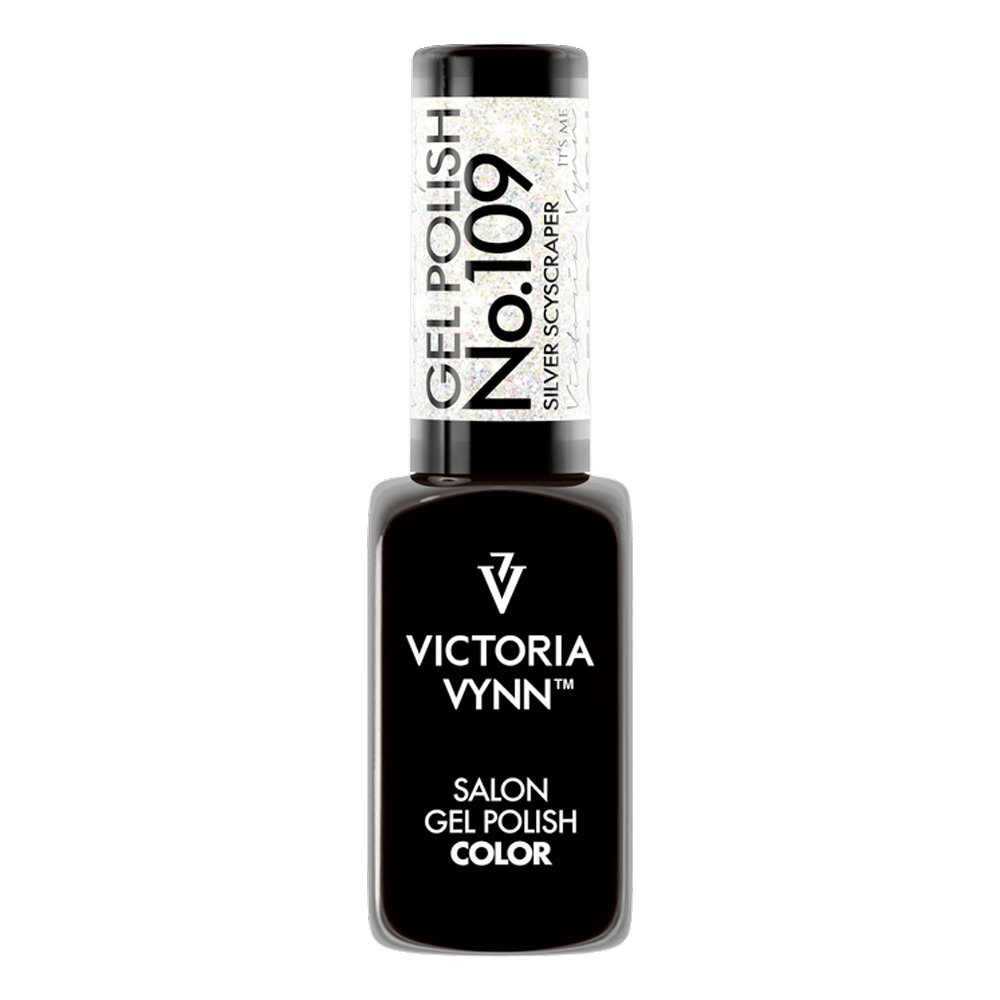 Esmalte en gel Salon 109 «Rascacielos plateado»