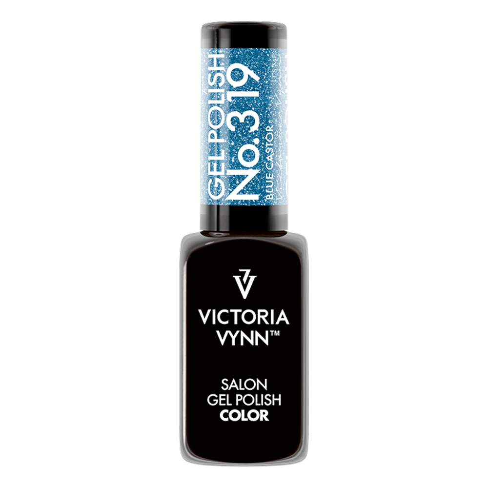 Esmalte en gel Salon 319 Azul Castor