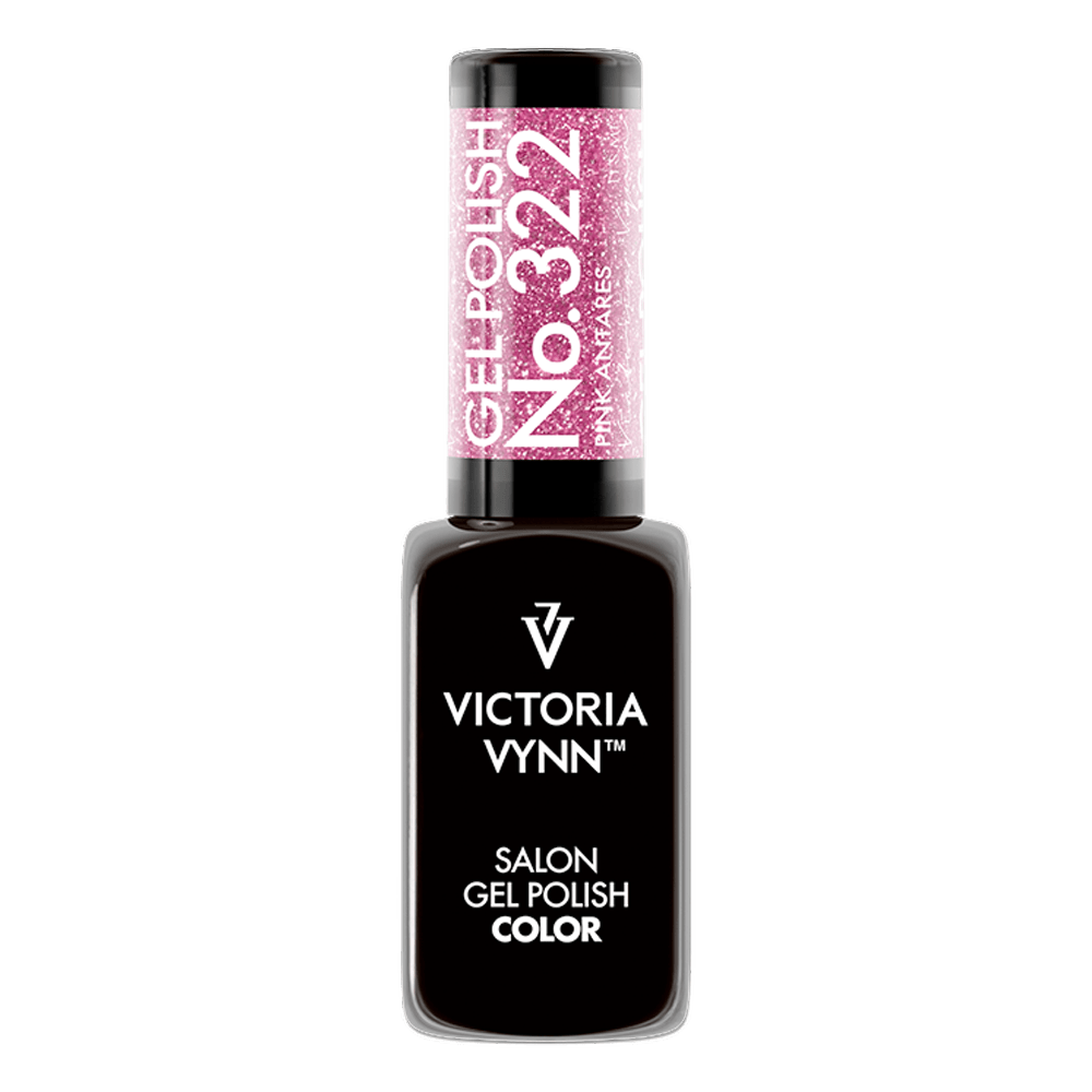 Vernis gel de salon 322 Rose Antares