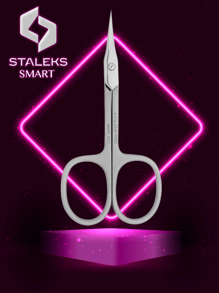 Tijeras curvas para manicura Staleks Best Smart 22 Tipo 1