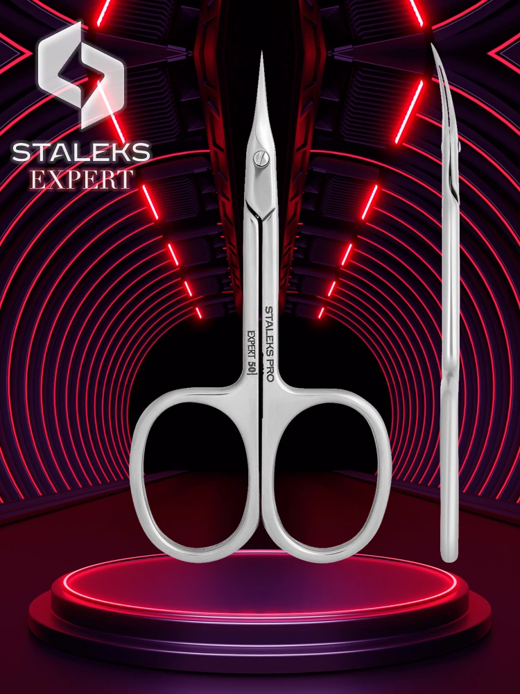 Ciseaux à cuticules professionnels Staleks Best Expert 50