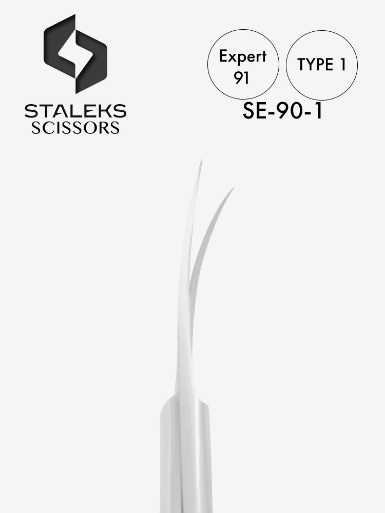 Micro-ciseaux professionnels Staleks Best Expert 90, type 1