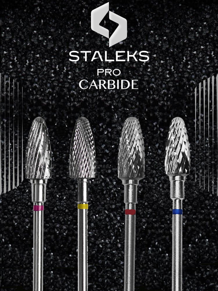Meules à ongles en carbure Staleks « Corn »