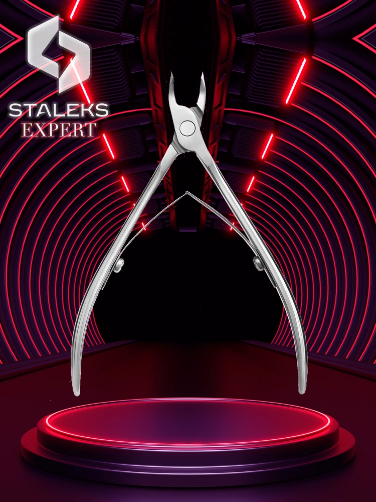 Alicates profesionales para cutículas Staleks Expert 90