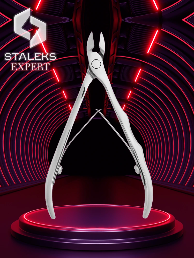 Alicates para cutículas de alta calidad Staleks Expert 10, 9 mm