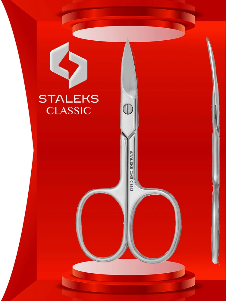 Ciseaux à ongles à long manche Staleks Classic 62, type 2