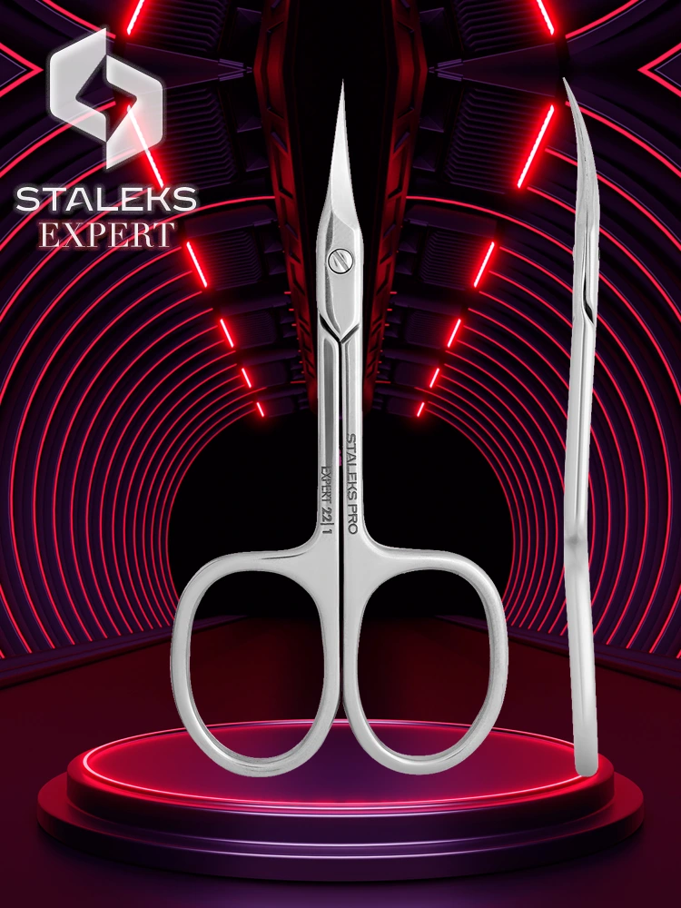 Ciseaux à cuticules russes Staleks Expert 22