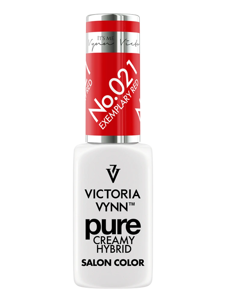 Magnifique vernis à ongles rouge Ferrari « Victoria VYNN Pure Creamy Hybrid 021 Exemplary Red »