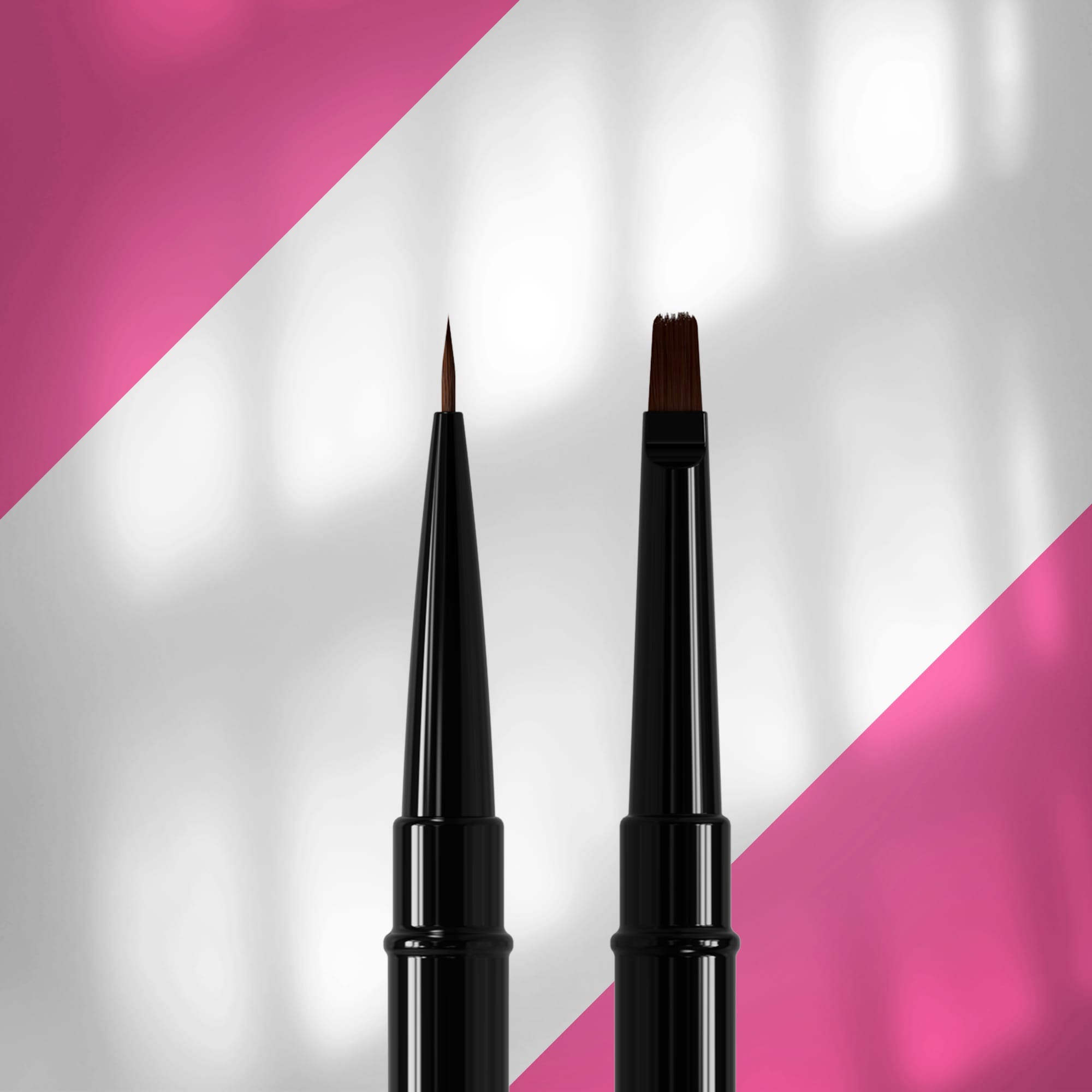 Pinceau à double embout Staleks EXPERT liner 7 mm / pour gel 7 mm
