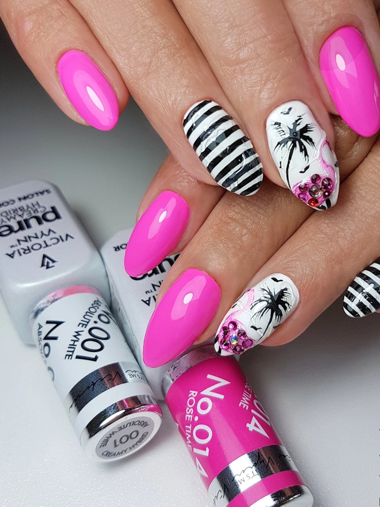 Les plus beaux ongles rose vif : Victoria Vynn Pure Creamy Hybrid 014 Rose Time