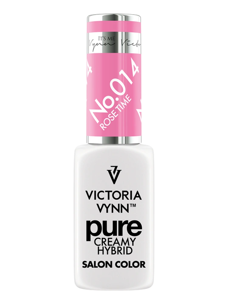 Les plus beaux ongles rose vif : Victoria Vynn Pure Creamy Hybrid 014 Rose Time