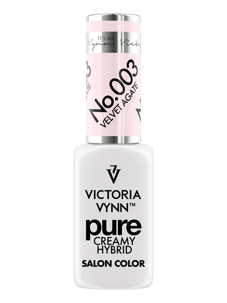 Les meilleurs ongles en gel rose pâle : Victoria VYNN Velvet Agate 003