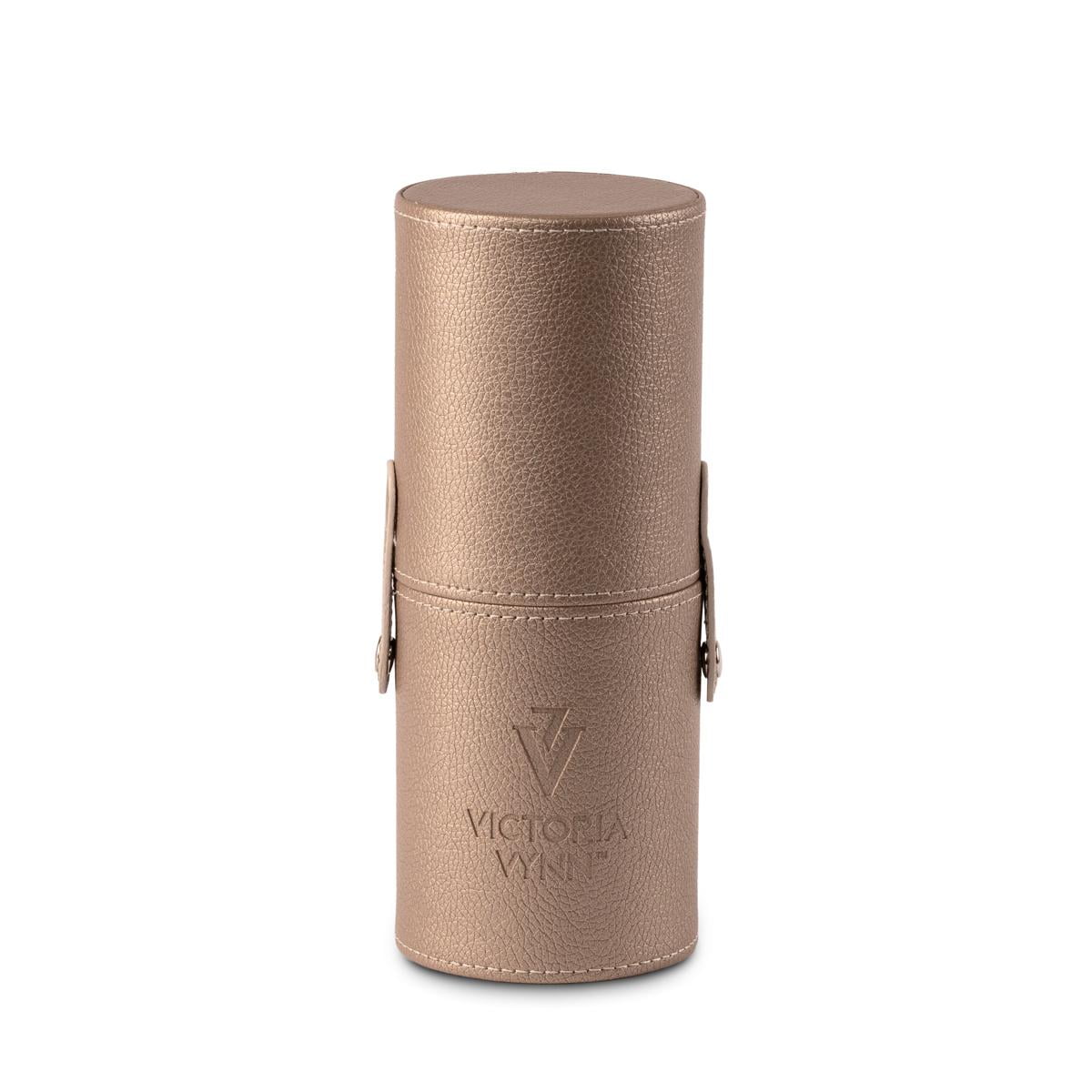 Estuche para brochas Victoria VYNN, dorado