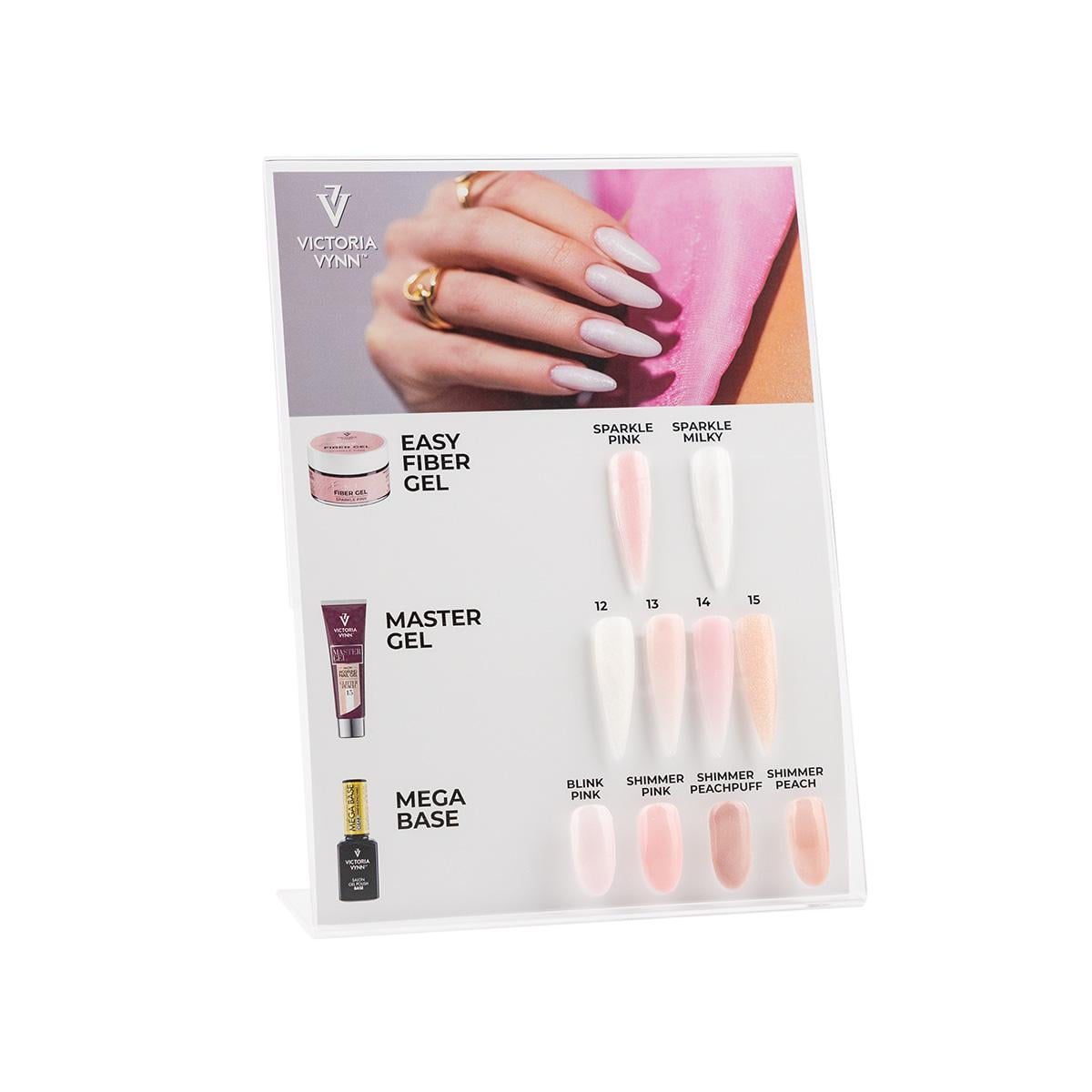 Expositor de la colección «Glitters» de Victoria VYNN