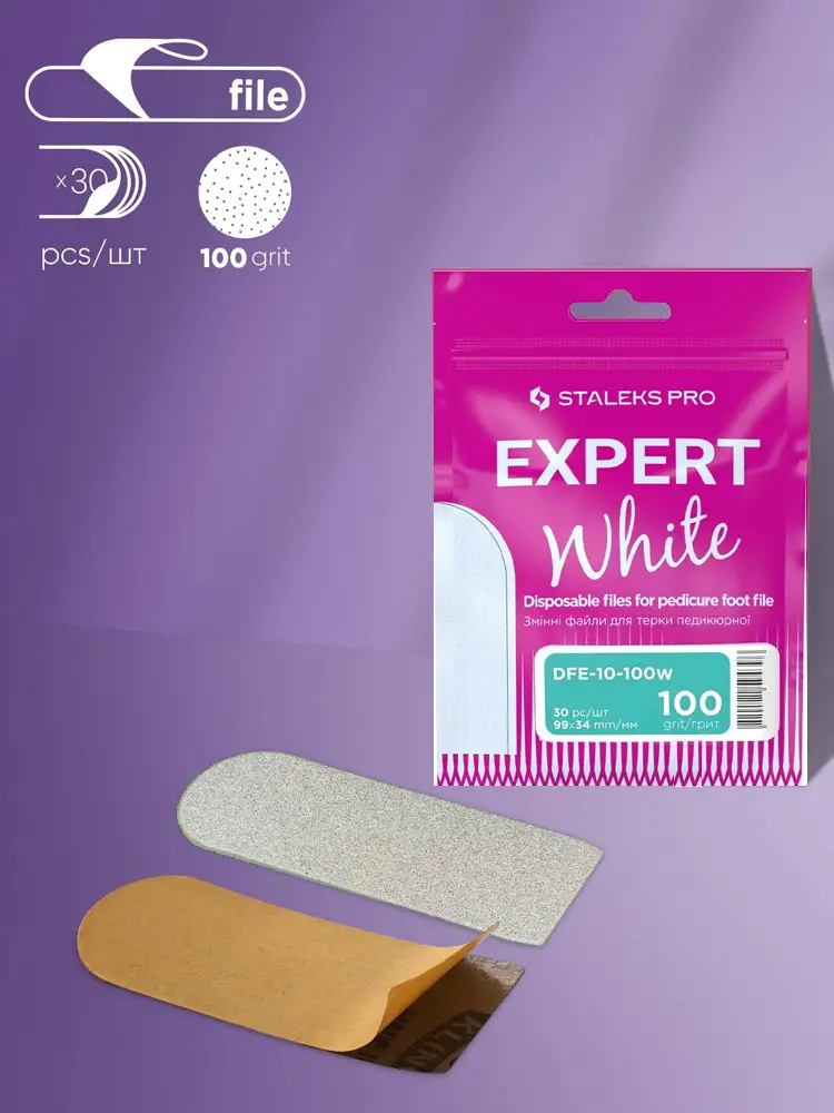 Staleks PRO Refill Pads for Pedicure File dfe-10-100w