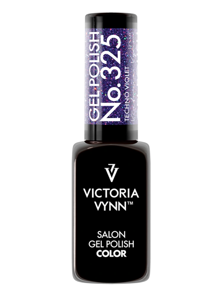 Esmalte en gel con efecto discotequero Victoria VYNN 325 Techno Violet