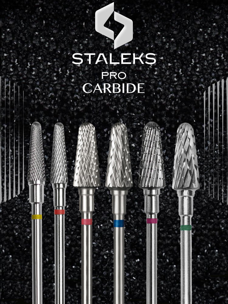 Forets en carbure Staleks Best 100% pour clous « Frustum »