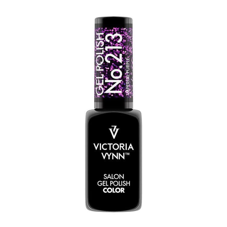 Esmalte en gel de salón n.º 213, Púrpura Imperial