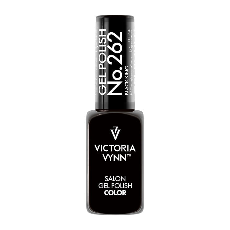 Esmalte en gel de salón n.º 262 Black King
