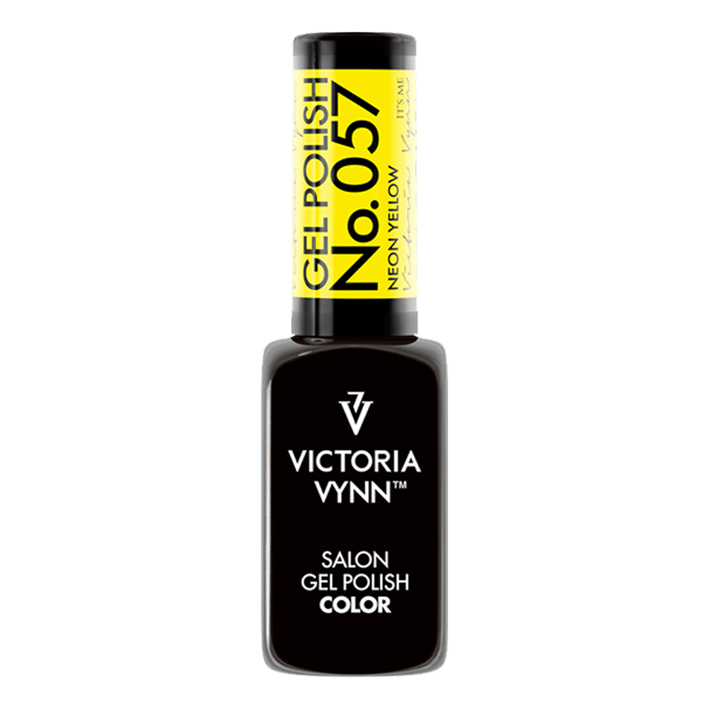 Esmalte en gel de salón n.º 057 Amarillo neón