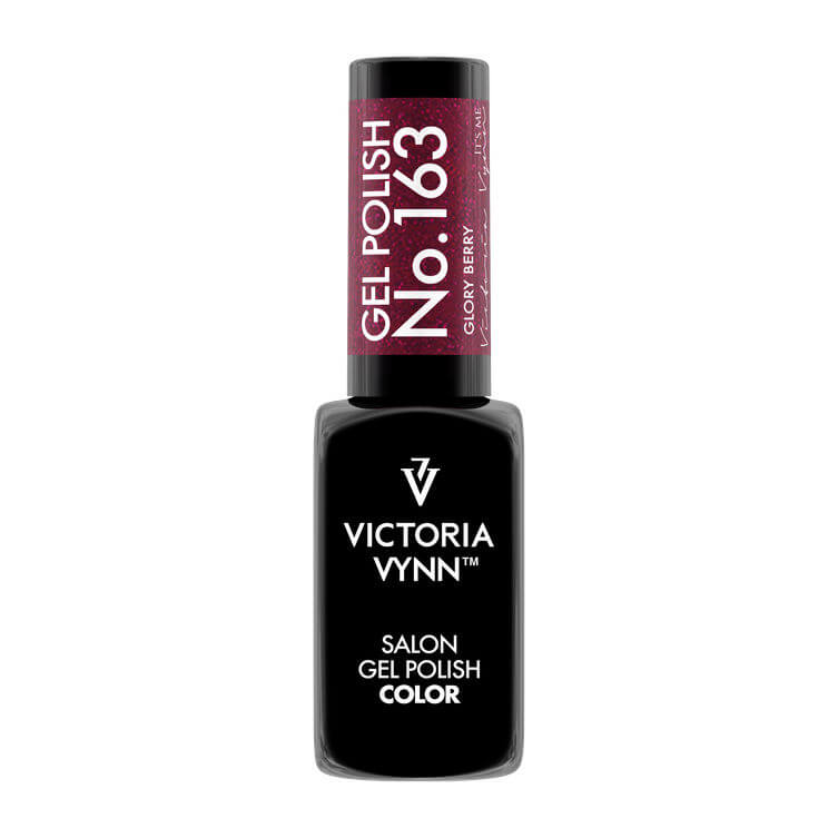 Esmalte en gel de salón n.º 163 Glory Berry