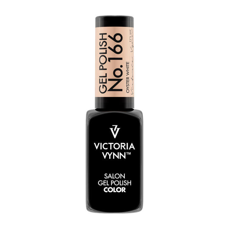 Esmalte en gel de salón n.º 166 Blanco ostra