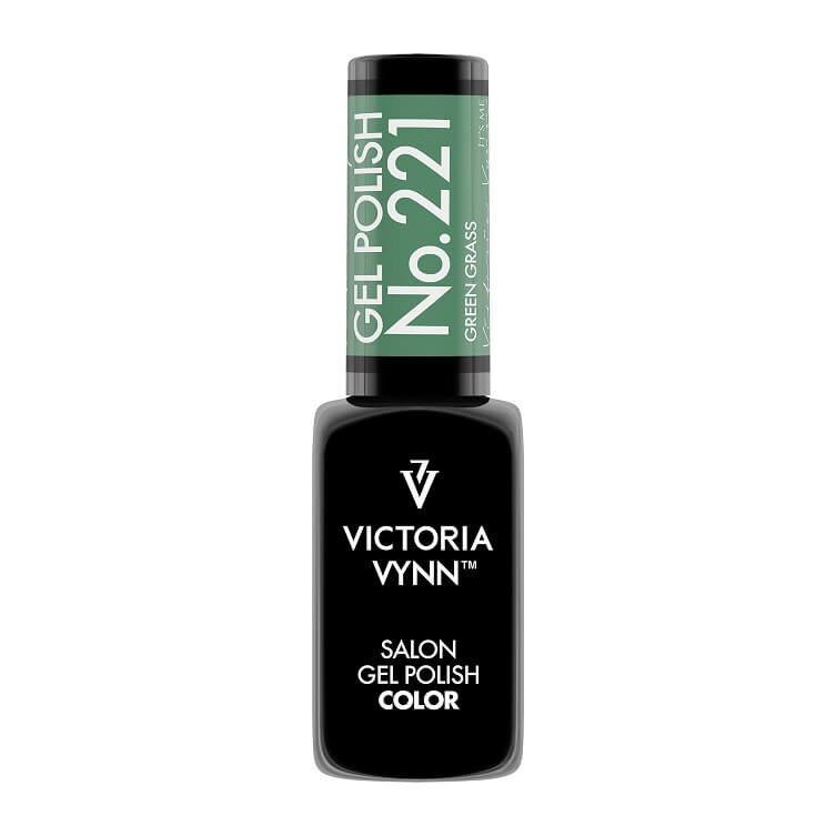 Esmalte en gel de salón n.º 221 Verde hierba