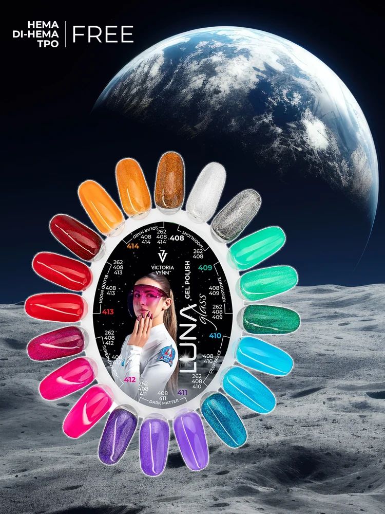 NUANCIER DE COULEURS LUNA GLASS