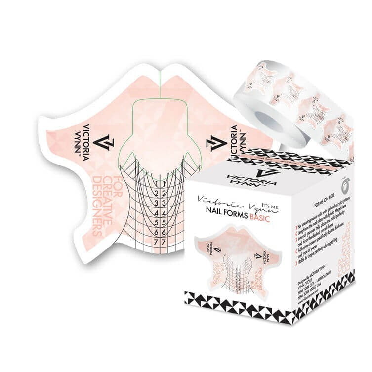 Plantillas para uñas Victoria VYNN, básico, 100 piezas