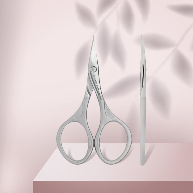 Ciseaux à cuticules mats Staleks Beauty & Care, modèle 10, type 3