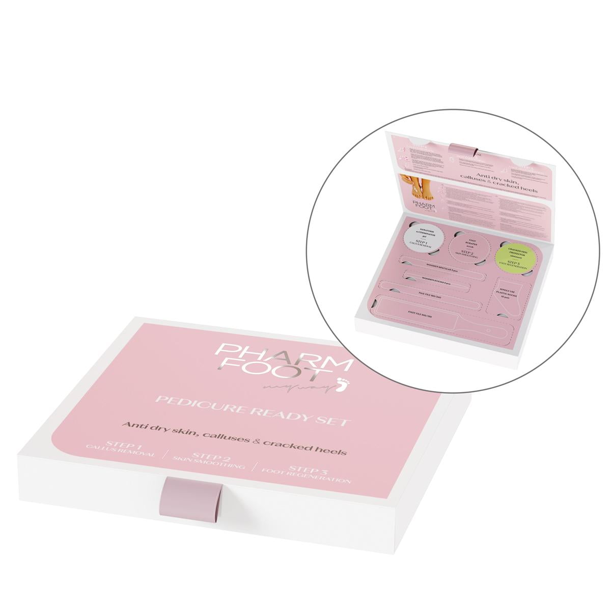 Kit de pédicure Pharm Foot « Ready Set »