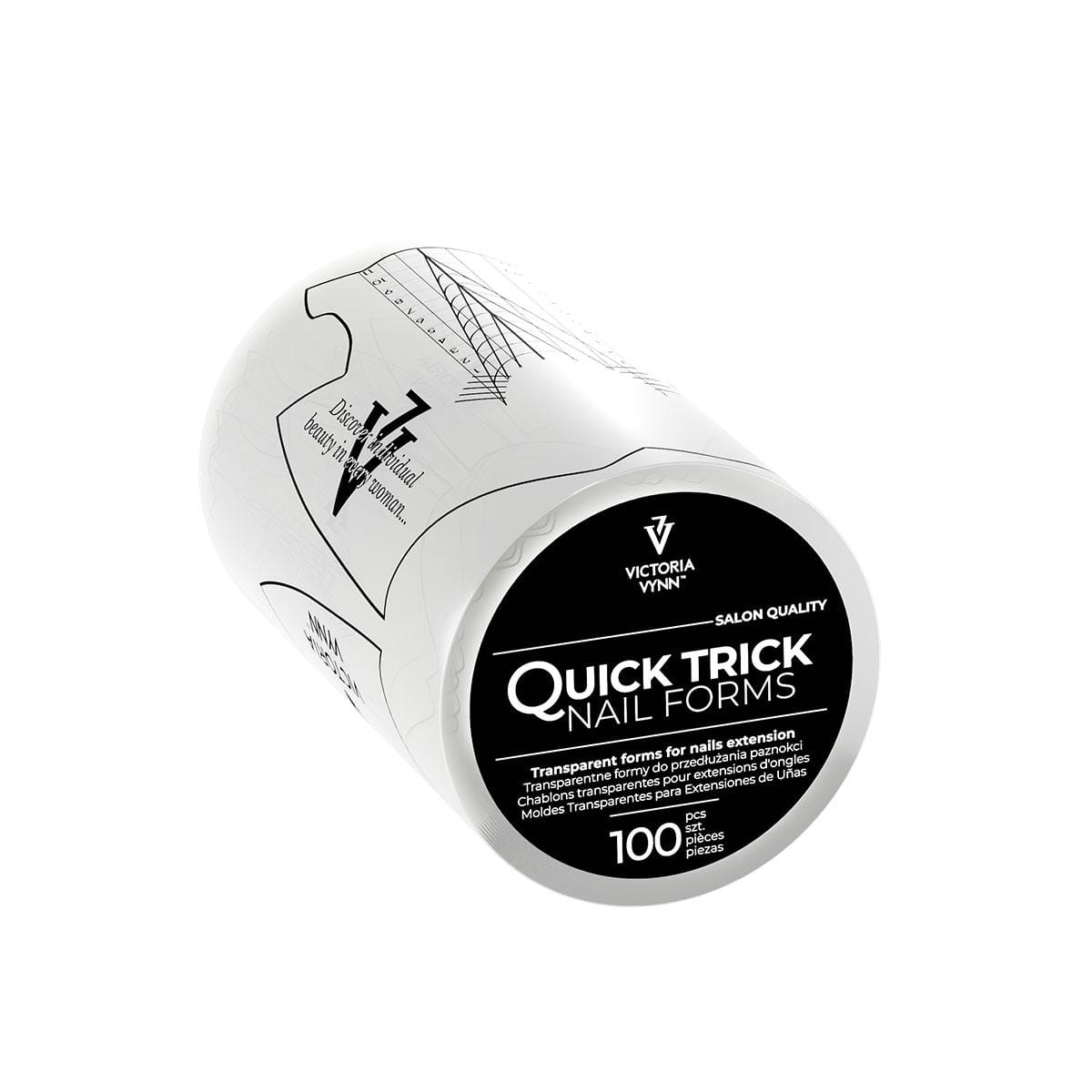 Plantillas para uñas Quick Trick de Victoria VYNN, 100 piezas