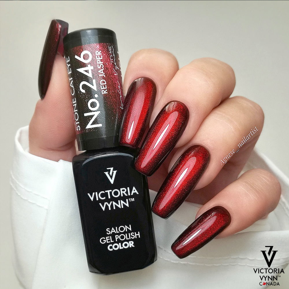 esmalte en gel «cat eye» 246 _