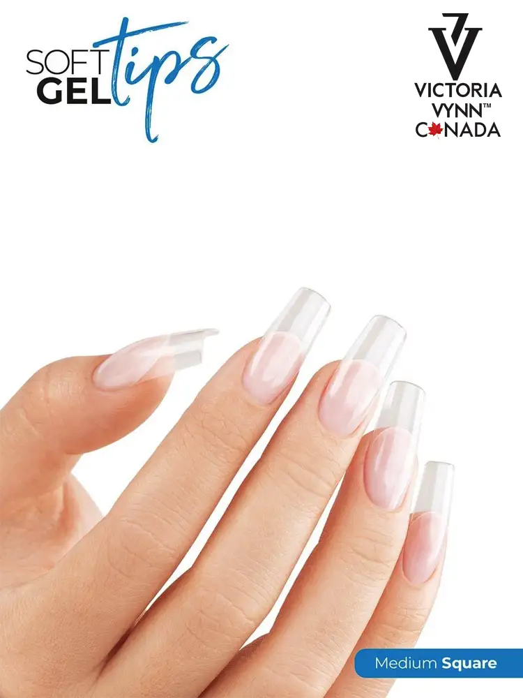 Soft Gel Tips Medium Square Tips
