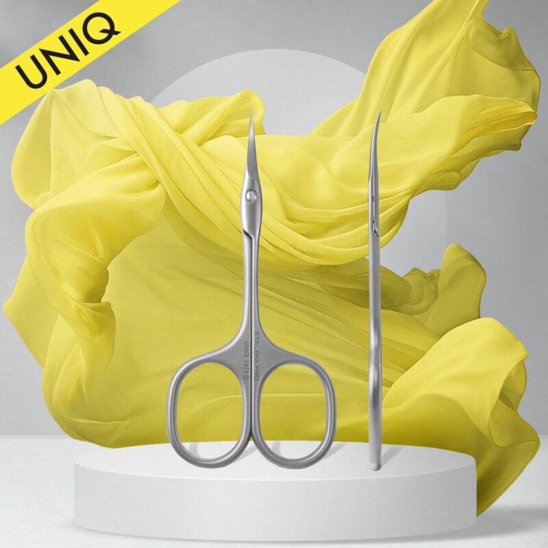 Ciseaux à cuticules professionnels Staleks PRO « Ballerina » UNIQ 10 TYPE 3