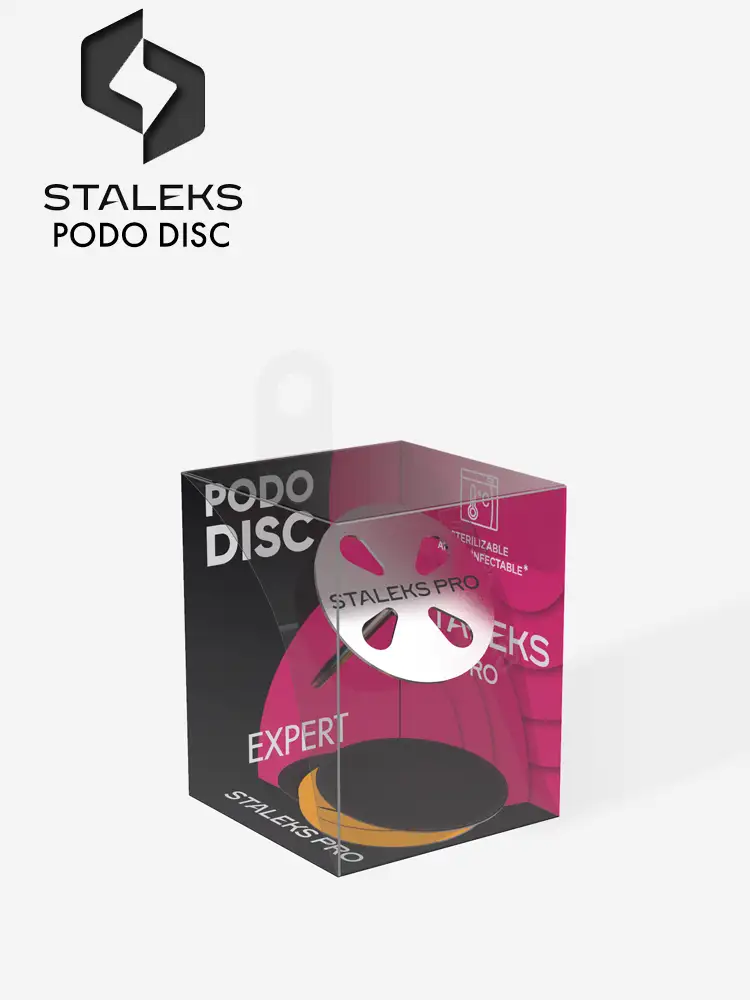 Disque Staleks Podo PDset pour pédicure à usage professionnel