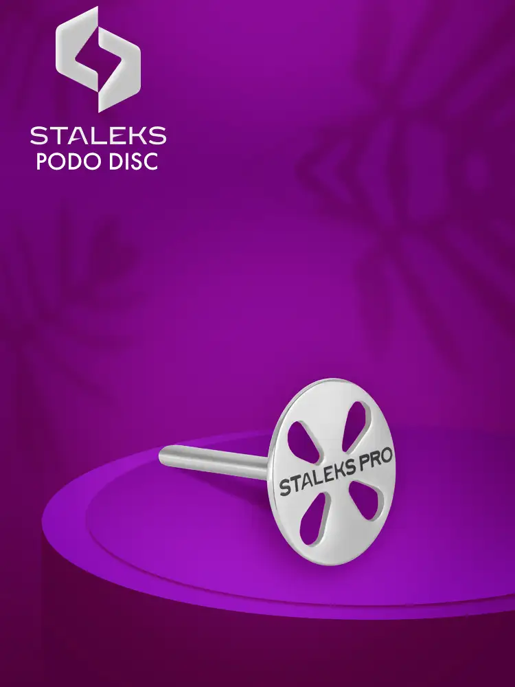 Disque Staleks Podo PDset pour pédicure à usage professionnel