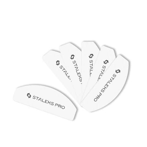 Staleks PRO Disques de polissage en forme de croissant mini EXPERT 41, grain 100/180 (20 pièces)