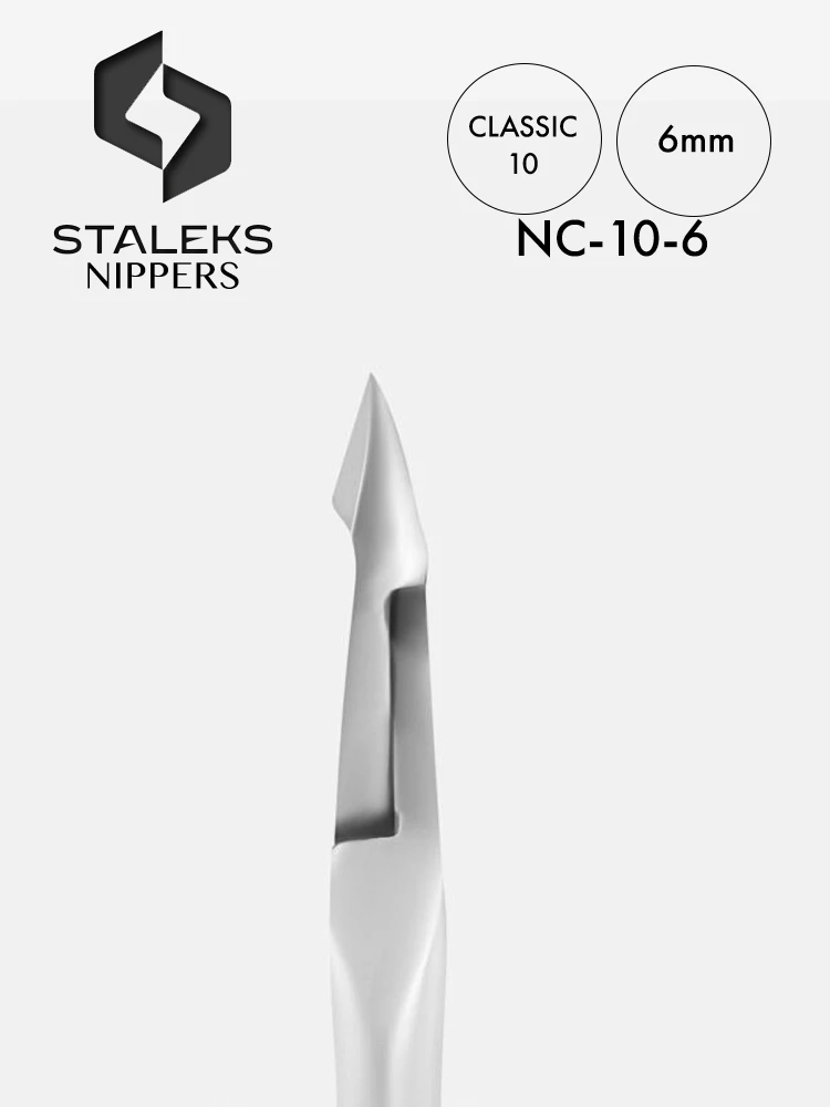 Coupe-cuticules Staleks Classic 10, 6 mm