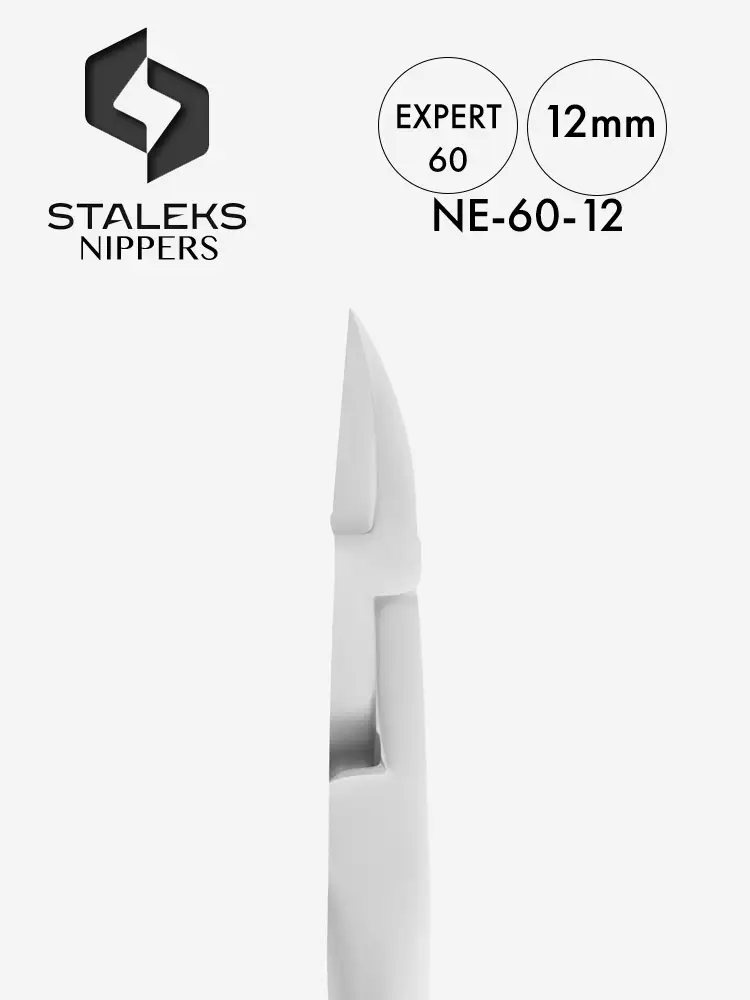 Pince à ongles Staleks Expert Professional 60, 12 mm