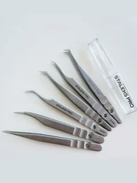 Outils et pinces pour extensions de cils Staleks