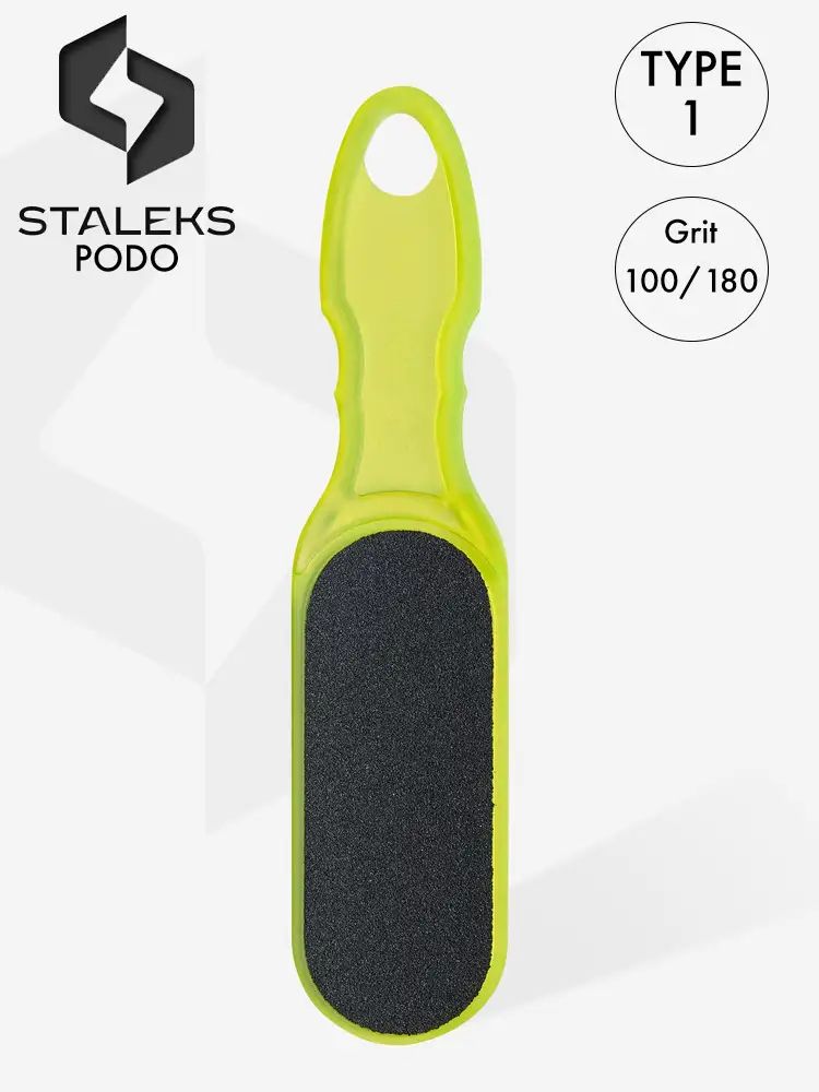 Lime à pédicure Staleks Classic 10, type 1, 100, 180