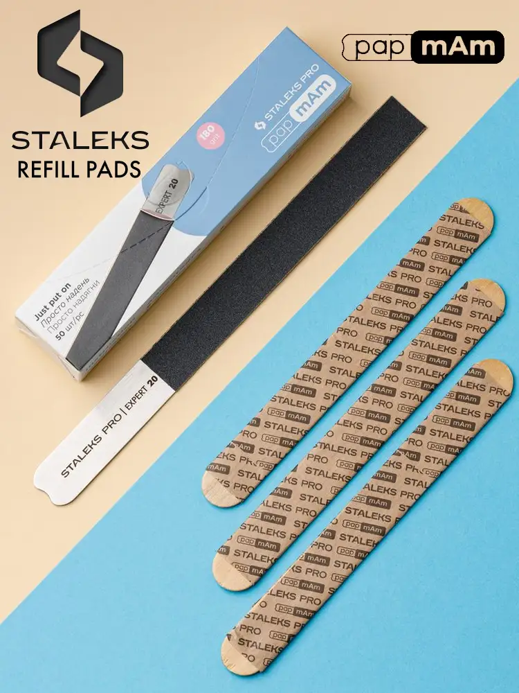 Limes abrasives Staleks PRO papmAm